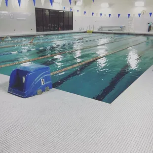 Indoor 6 lane pool