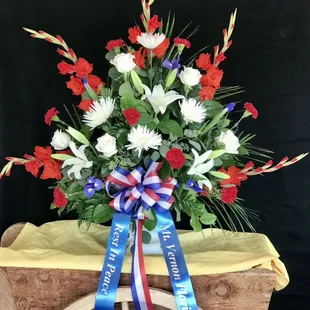 Funeral urn piece