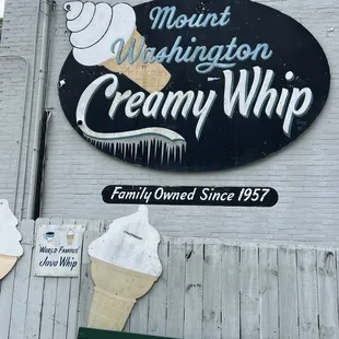 Side of the building-sign
