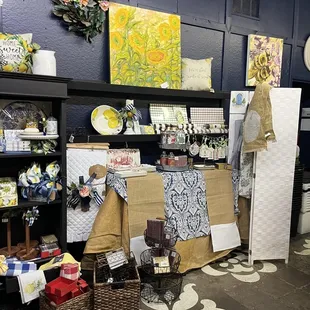  a variety of items