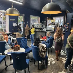 Coffee area with comfy seating
