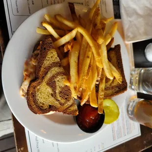 Ruben with fries