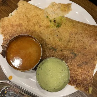 Onion Rava Dosa