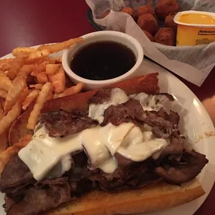 My favorite meal again. This is by far the best looking sandwich I've received there so far of all the dips I've ordered.