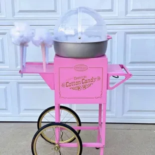 Cotton candy machine