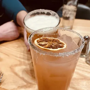 Strawberry Basil Shrub