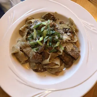 Pappardelle Alla Crema Di Porcini