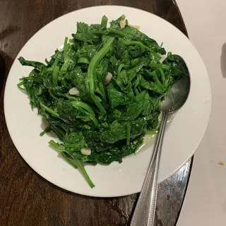 166. Stir Fried Pea Pod Stem with Minced Garlic