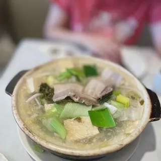 175. Pork and Pickled Napa Hot Pot