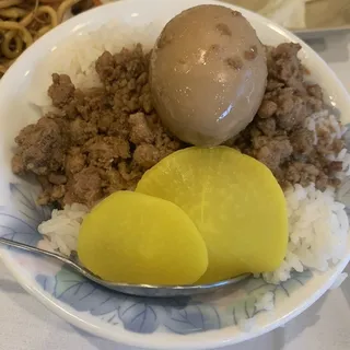 40. Stewed Minced Pork over Rice
