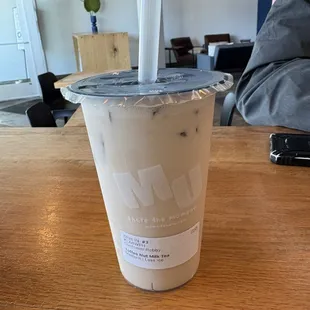 Toffee Nut Milk Tea
