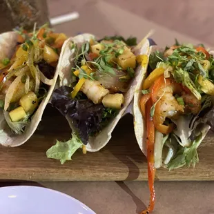 Shrimp tacos