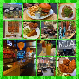 Montage of images from Mua