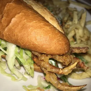 Crab Po Boy