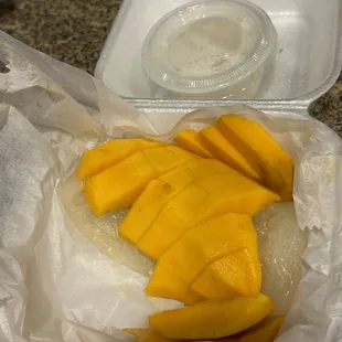 Sticky Rice With Mango