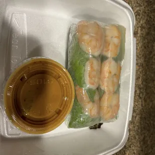 A3. Monsoon Rolls (great sauce)