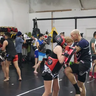 During technique work, no worries if your partner is more experienced. Slowing down is good for them. Slow is smooth, smooth is fast/strong.