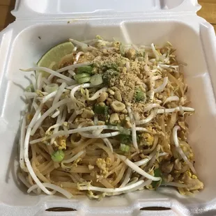 Chicken pad thai!