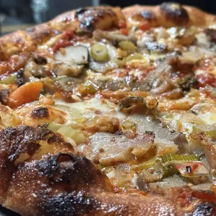 pizza, food