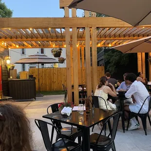 New outside patio! Glorious