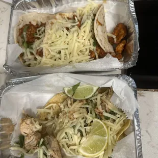 Tacos (Al pastor &amp; chicken )