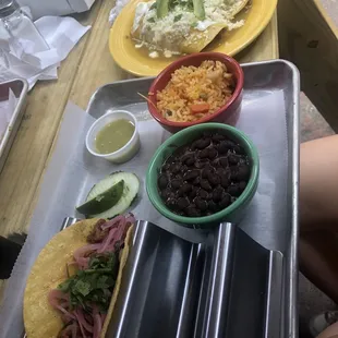 Taco burrito combo .  FIRE !