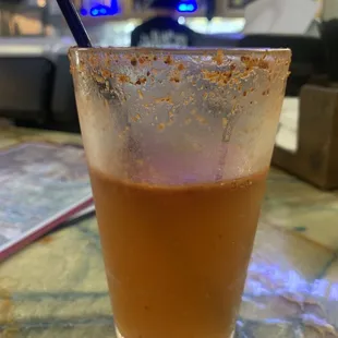 Micheladas- not on the official menu but worth it!