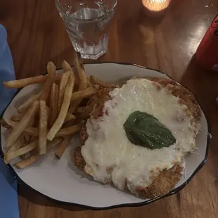 Milanesa napolitana de carne