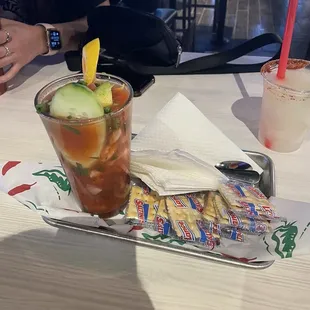 Coctel de camarón