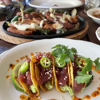 Ahi Tuna Taquitos