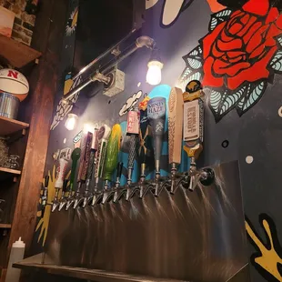 Craft beer on tap!