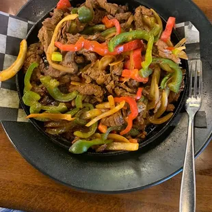 Steak Fajitas