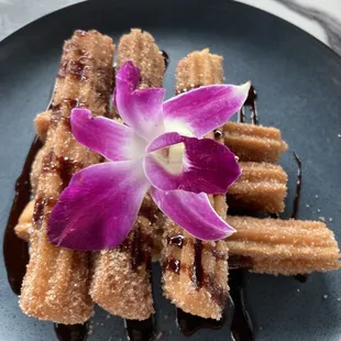 Churros for dessert