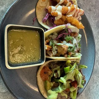Boomin Shrimp Tacos
