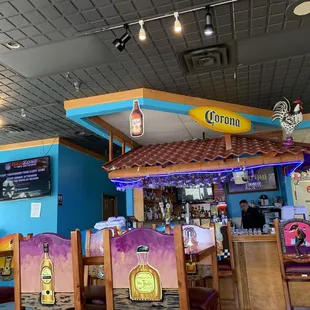 Bar area