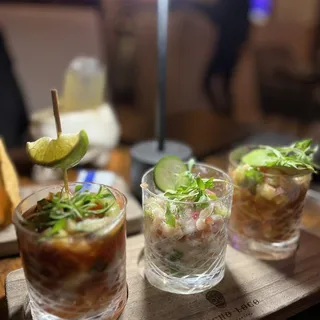 Aarons Ceviche Trio