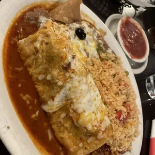 Chile Colorado Burrito