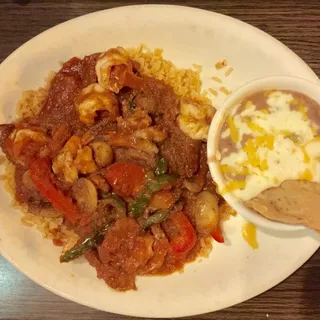 Arroz con Camarones