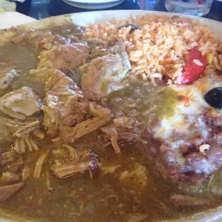Chile Verde Plate