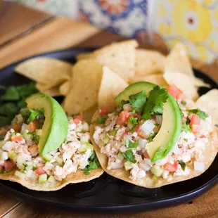 Ceviche Tostada!