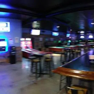 Pool and games area plus seating