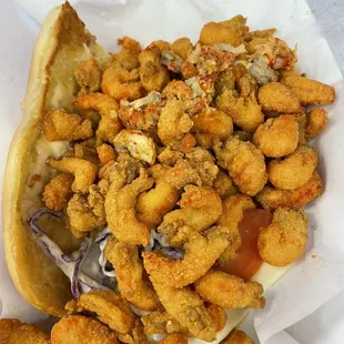 Crawfish Po Boy