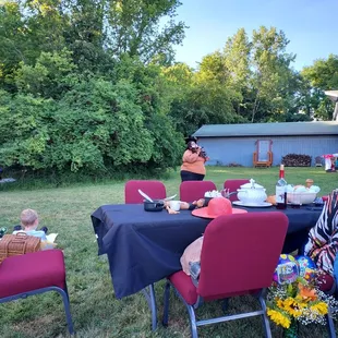 One of the actors...the narrator