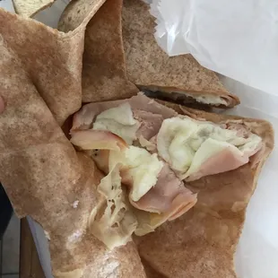 My usual spot when I visit the area. Usually I have great things to say but when I asked for the Turkey and Swiss Wrap, I left disappointed.