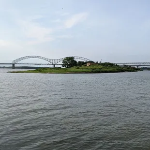 View of mud island from my MS river cruise