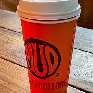 Large Mud Drip, $3.50 + tip