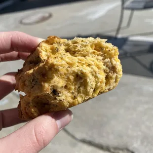 Sausage cheddar Savory Scone