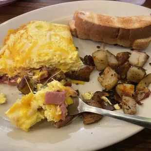 Ham &amp; Cheese Omelette