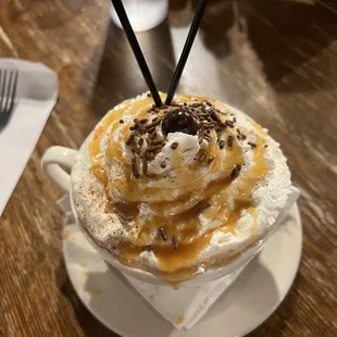 Mocha Caramel Nut Latte