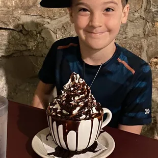 Amazing hot chocolate drink